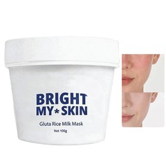 Jejuby Cream Bright My Skin Gluta Rice Milk Mask Gluta Rice Clay Mask 100g