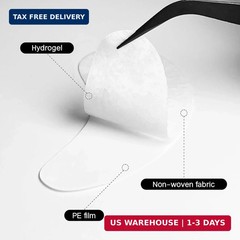 Vaincre 120 Pairs Hydrogel Under Eye Patches, Gel Eye Pads Lash Extensions, Lint