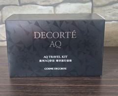 Decorte AQ Travel Set Emulsion, Lotion,Multi Cream, Facial Cotton 5 pieces
