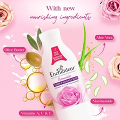 Enchanteur Romantic Perfumed Body Lotion, 250ml | With Vitamin A, C, E & Niacina