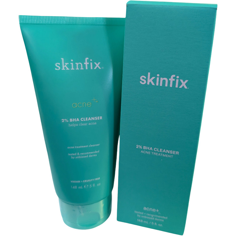 Skinfix Acne+ 2% BHA + Azelaic Acid + Niacinamide + AHA Cleanser 5.0oz NIB
