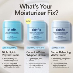 Skinfix Authentic Lipid-Peptide Cream Refillable Barrier Moisturizer 4 sizes