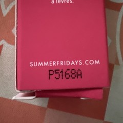 Summer Fridays Lip Butter Balm – Pink Guava – 0.5oz / 15g – NEW In Box