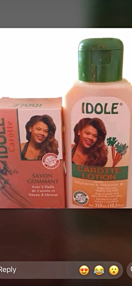 IDOLE Carotte Lotion Carrot Oil & Vitamin E Hydrating Face Lotion SPF 2 310ml