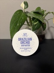 SPA Luxury Brazilian Orchid Body Butter Orchid & Sandalwood Scent 6 oz