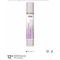NOW Solutions Gentle Balance Cleanser & Exfoliant – Pink/White