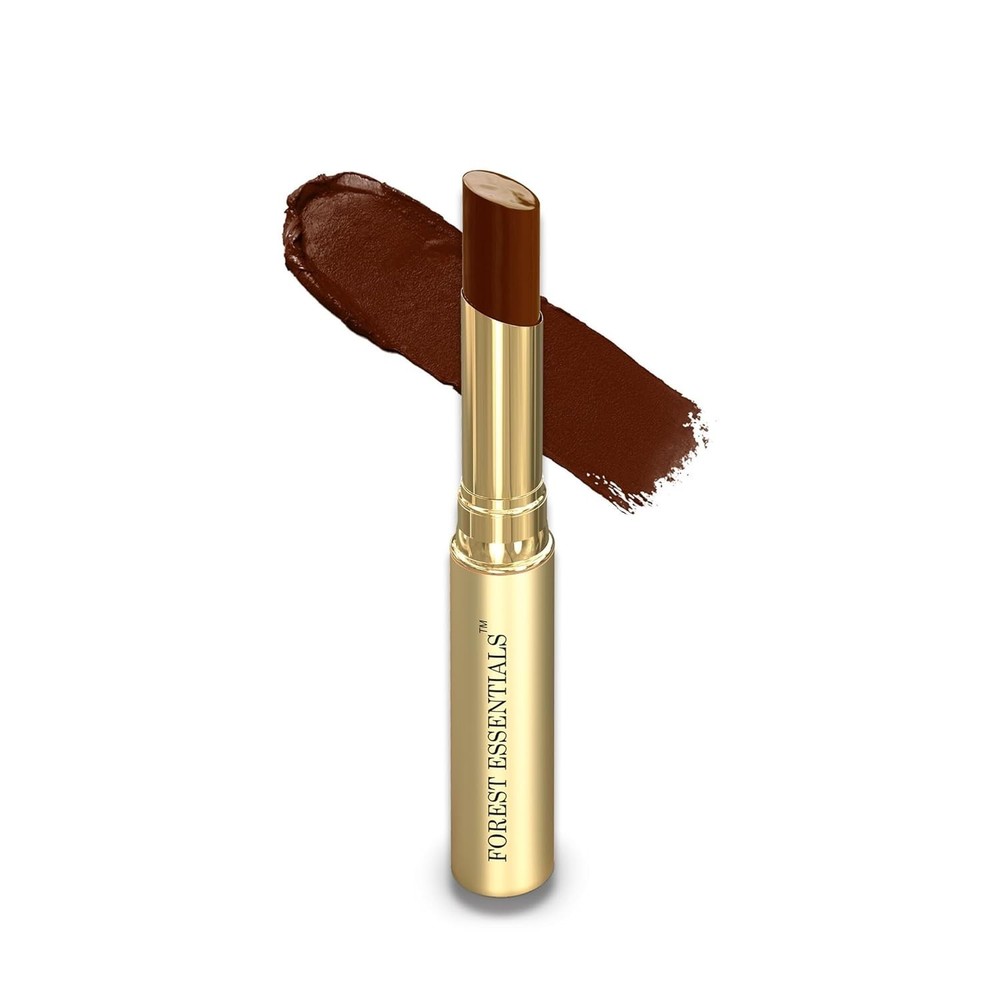 Forest Essentials Tinted Plumping Lip Serum Katha | Natural Glossy