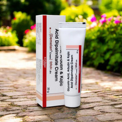 Demelan Cream Glycolic Acid Kojic Acid Hyper Pigmentation 20g