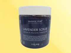 MAJESTIC PURE LAVENDER SCRUB 10 OZ LOT OF 3