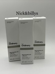 NEW 3X The Ordinary Niacinamide 10% + Zinc 1% Full Size 30ml/1oz Each AUTHENTIC