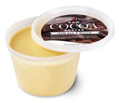 16 oz. Raw Cocoa Butter 100% Pure Natural FOOD-GRADE Prime Pressed Cacao Butter