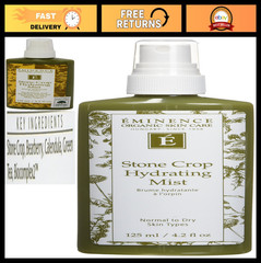 Organic Stone Crop Hydrating Mist – 4.2 oz, Moisturizing Facial Spray, Natural S