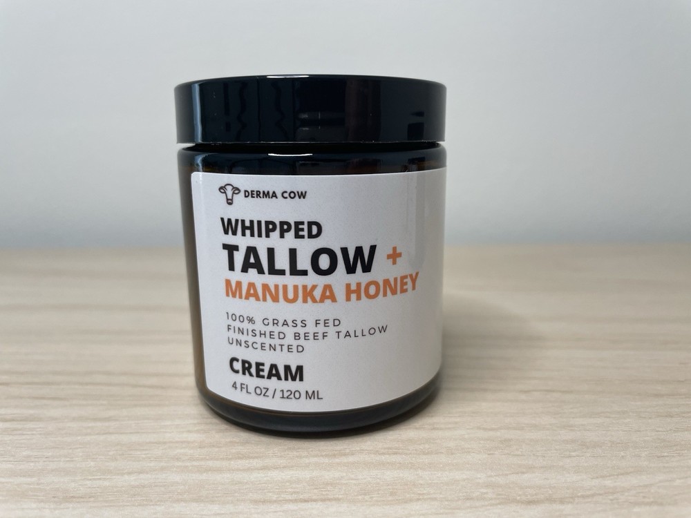 Whipped Beef Tallow and Manuka Honey