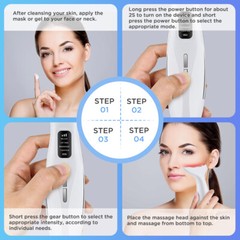 4 Modes Microcurrent Face Skin Tightening Lifting Device Facial Beauty Machine