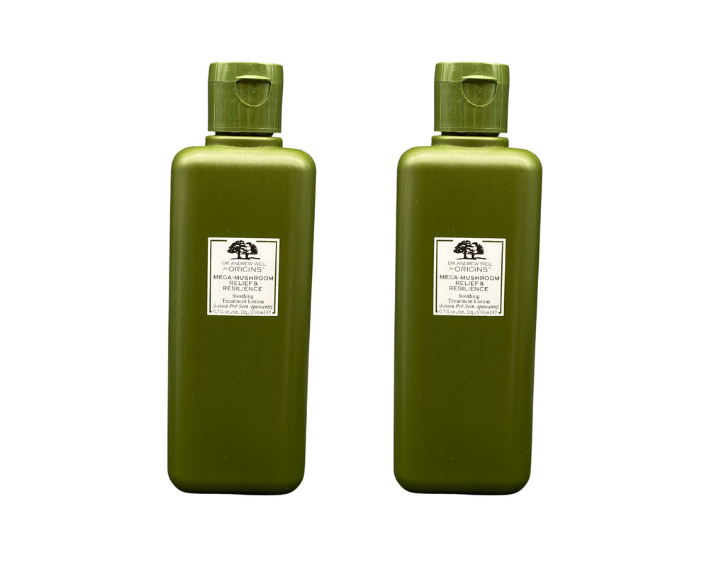 2 Dr. Andrew Weil for Origins Mega-Mushroom Relief & Resilience Lotion 6.7 Oz