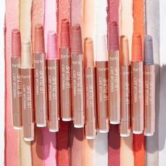 tarte maracuja juicy shimmer glass lip 0.1 Ounce (Pack of 1), rosy copper