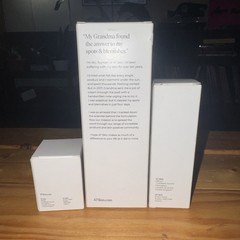47 Skin 3 Step Treatment Set – Everyday Cleanser, Serum and Silver Mask enriched