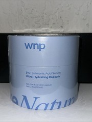 WNP 3% Hyaluronic Acid Serum Ultra-Hydrating 100 Capsule…New Not Sealed