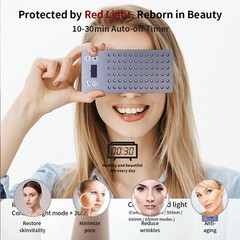 1PCS Handheld Red Light Therapy Device Mini Portable – 72LEDs 4 Wave lengths N5j