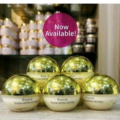 Bismid Snow White Shirley 60g x 1. Reduces Appearance of blemishes👌