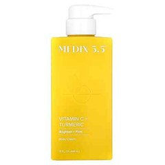 Medix 5.5 Body Cream, Vitamin C + Turmeric, 15 fl oz (444 ml)