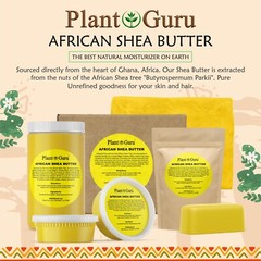 Raw African Shea Butter 5 lbs. Bulk YELLOW 100% Pure Natural Unrefined Organic