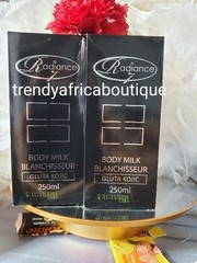 2pcs. Radiance 7 Body Milk Blanchisseur Gluta-kojic 250ml X 2