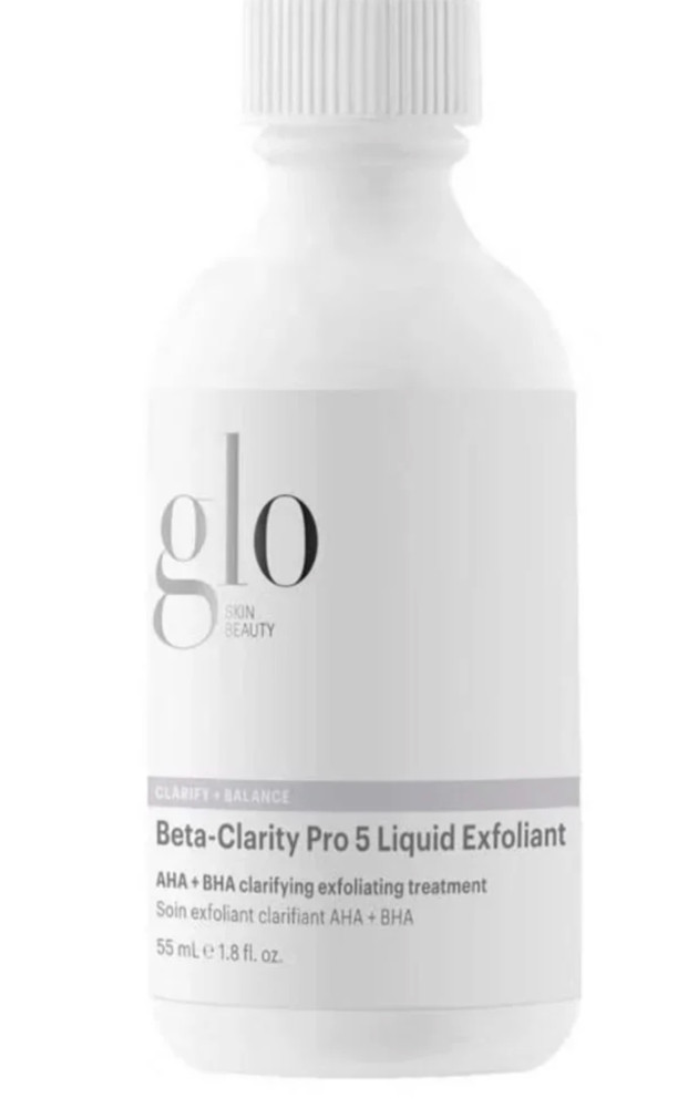 GLO SKIN BEAUTY Beta-Clarity Pro 5 Liquid Exfoliant AHA + BHA 1.8 Fl Oz – NEW