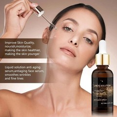 2 PCS Liquid Solution Anti Aging Serum, Intensely Firms Skin Antiaging.