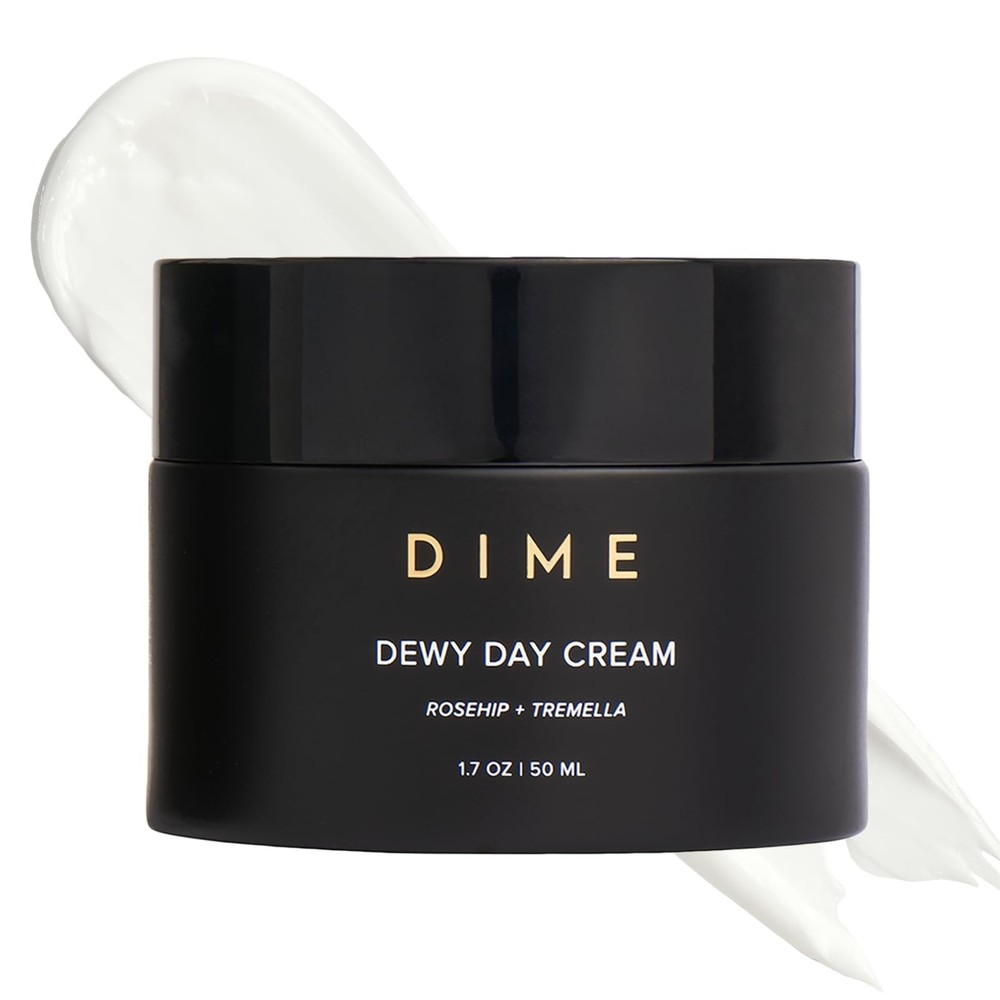 DIME Beauty Dewy Day Cream – Anti-Aging 1.7 Ounce (Pack of 1), Off White