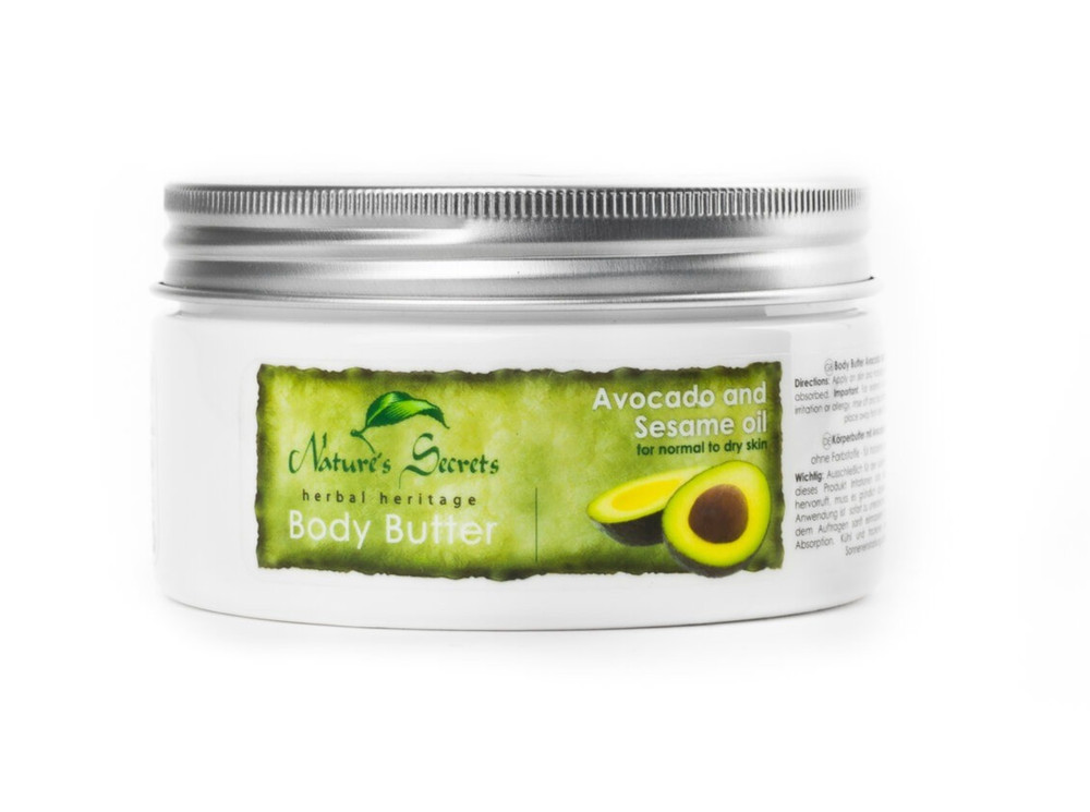 Nature&rsquo;s Secrets Body butter With Avocado And Sesame Oil 200 ml