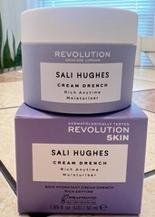 NIB Revolution Skin Sali Hughes Cream Drench-Rich Anytime Moisturiser 1.69 fl oz