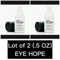 NEW X2 LOT OF 2 FULL SIZE PHILOSOPHY EYE HOPE MULTITASKING CREAM 0.5 .5 OZ EACH