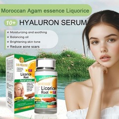 Licorice Root Facial Serum Anti-Aging Brightening Wrinkle Reducing Skincare
