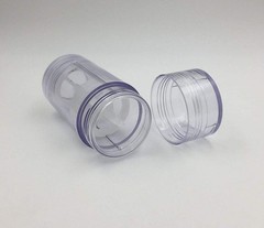1 Oz(30ml) Twist-up Deodorant Containers,5 Pcs 5 Count (Pack of 1), Clear
