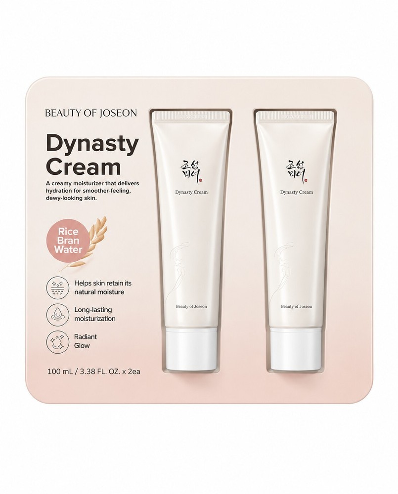Beauty of Joseon Dynasty Cream, 3.38 fl oz, 2-pack