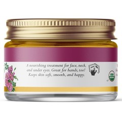 Badger – Damascus Rose Beauty Balm, Intensive Nourishment, Face Neck & Eye Balm,