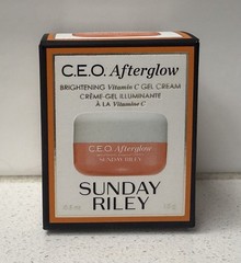 SUNDAY RILEY – C.E.O. AFTERGLOW VITAMIN C GEL CREAM – TRAVEL .5oz – NEW SEALED