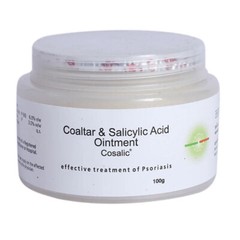 Cosalic Coal Tar Salicylic Acid Ointment 100g /3.52oz. For Psoriasis & Allergies