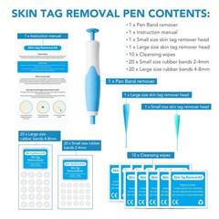 2in1 Skin Tag Remover Kit Micro Device Safe Removal 2-8 mm Painless Tool