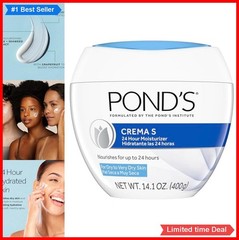Facial Moisturizer Cream 14.1 Oz Dry Skin Hydrating Fragrance Free Non
