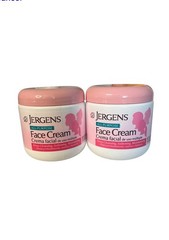 Jergens All Purpose Face Cream Deep Cleansing, Moisturizing 15oz (2 New)