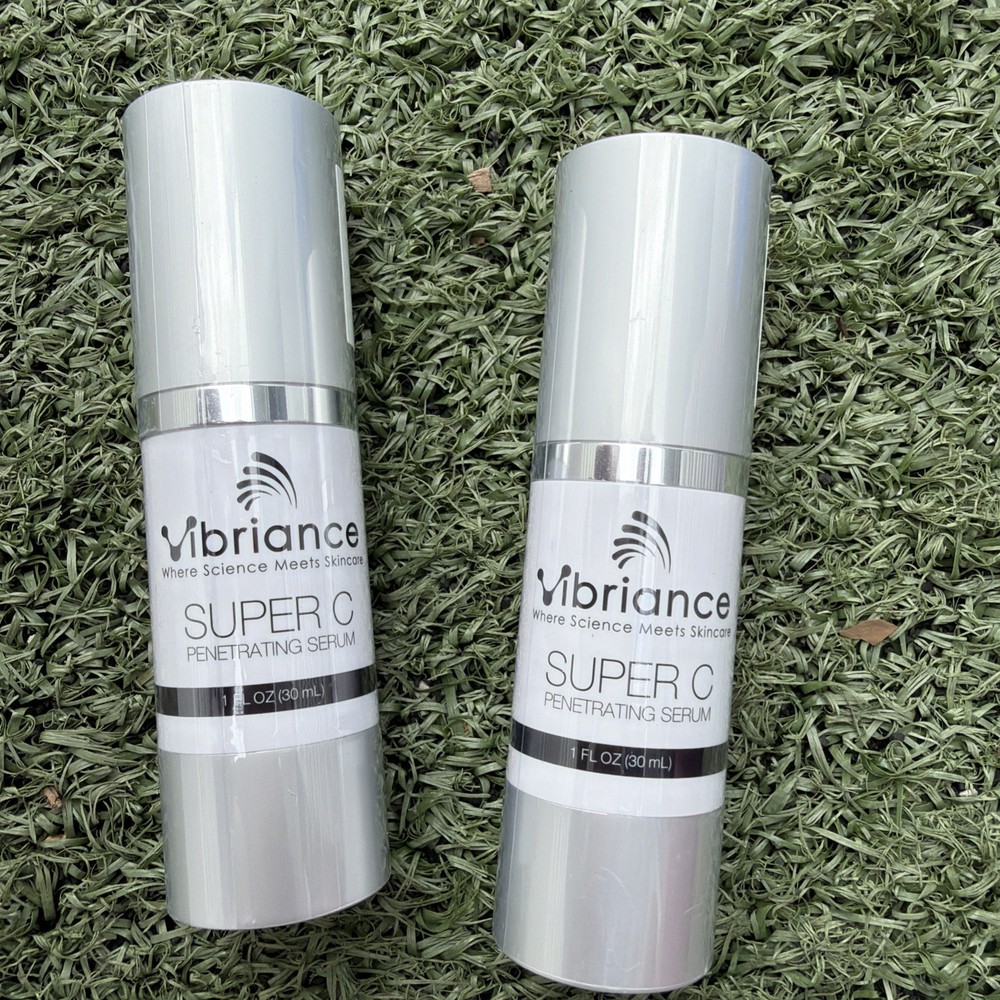 2 Vibriance Super C Serum for Mature Skin – Hydrates, Firms, Lifts, 1 fl oz NEW