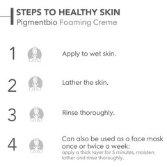 Bioderma Pigmentbio Foaming Cream Brightening Exfoliating Cleanser, 200 ml FS