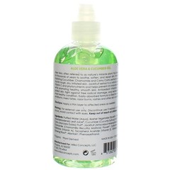 3 Pack MikaNaturals Aloe Vera & Cucumber Skin Gel, 8 fl oz