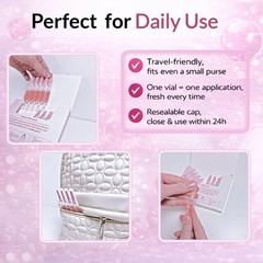 Korean PDRN Salmon DNA Ampoule 10ea Glass Skin Glow Boosting Regenerating VOBIKO