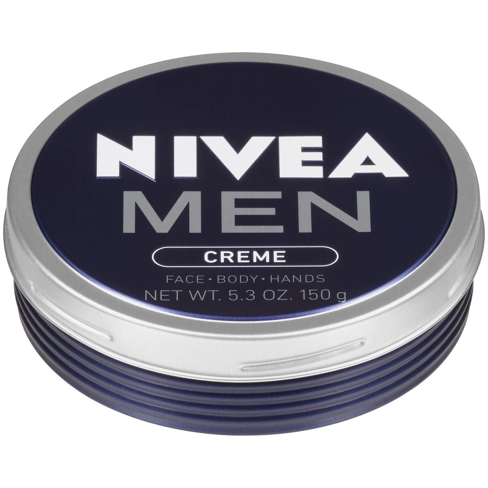 NIVEA Men Creme Multipurpose Cream for Men Face, Hand & Body Lotion, 5.3 oz.