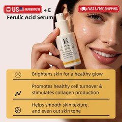 Vitamin C Serum-Skin Care Brightening Face Serum – 20% Vitamin C + Vitamin E & F