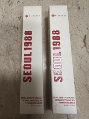 2 Pack K- SECRET Seoul 1988 Eye Cream-Retinal Liposome 4% + Fermented Bean 30ml
