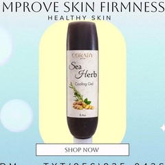 CORABY Skin Sea Herb Cooling Hydrating Gel Moisturizer Firming 8.4 oz